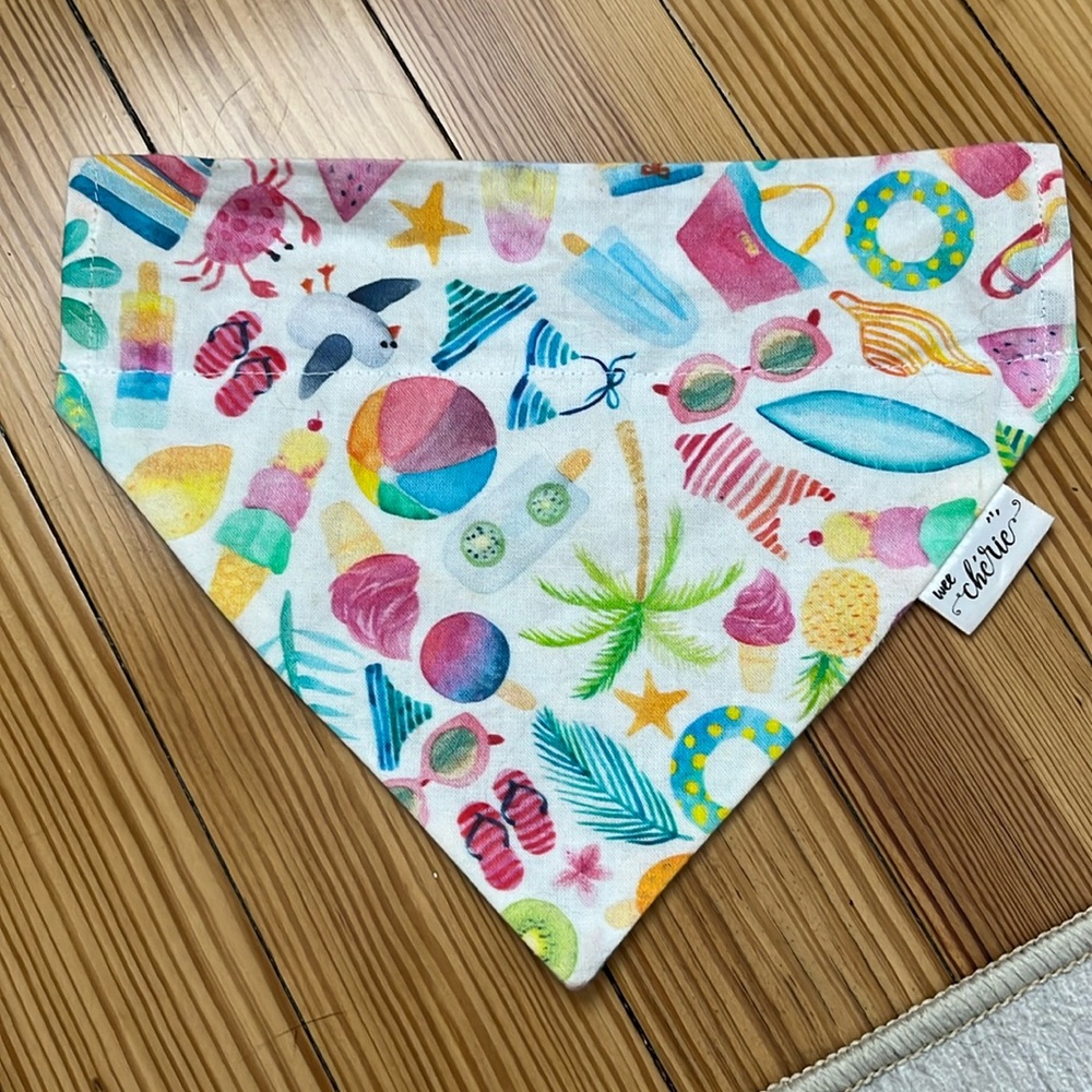 Reversible Dog Bandana